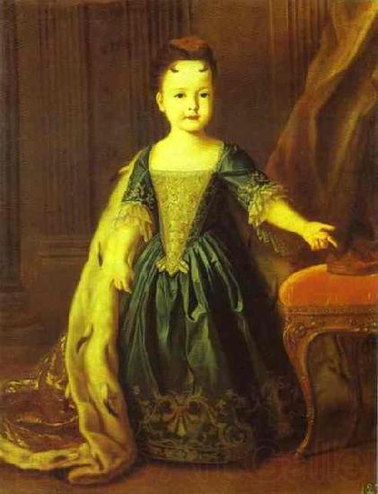 Louis Caravaque Portrait of Natalia Romanov Spain oil painting art
